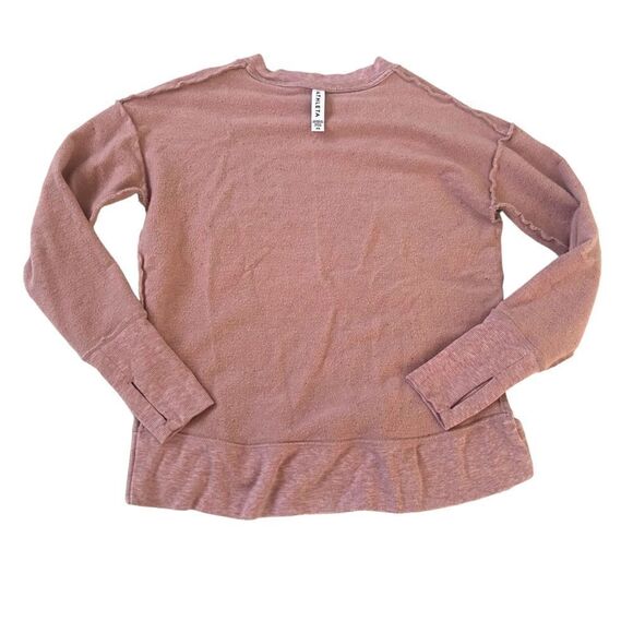 Athleta Balance Pullover in Victorian Pink Size XS - Picture 4 of 11